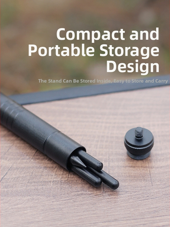 ISE MOUNT Vonkajší hliníkový stojan na lampu s odnímateľnou trojnožkou – pre stolné a podlahové použitie