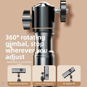 Projektoriaus laikiklis su teleskopiniu trijų kojų stovu – aliuminio lydinys, universalus stalinis/podėlio laikiklis