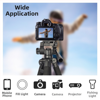 Sinoni 3605 5-segmentu statīvs ar 3D PTZ, alumīnija sakausējums + ABS, ātrās atbrīvošanas plāksne, 5 kg slodze, galda statīvs mobilajai tiešraidei