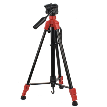 Τρίποδο κάμερας με 3D γιμπαλ, 3 τμήματα, αλουμινίου κράμα, φορτίο 2–5 κιλά, βάση γρήγορης απελευθέρωσης