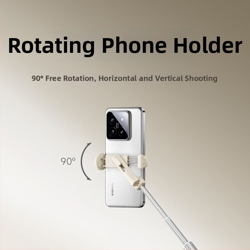 2-v-1 selfie tyč s diaľkovým ovládaním, mini verzia, zliatina, Bluetooth, bez stabilizácie obrazu