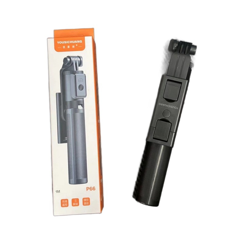 Selfie lazda su tripod – Medžiaga: Plastikas, Bluetooth: Taip, Nuotolinio valdymo: Ne, Nešiojamas lauko naudojimui