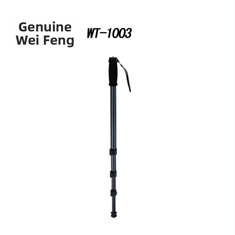 Weifeng Monopod W1003 – Alumīnija sakausējums – 4 sadaļas – Maksimālā slodze 3 kg – Svars 500 g
