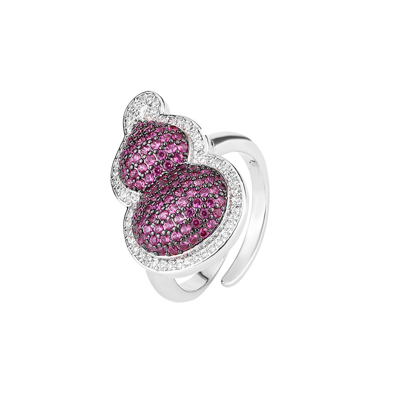 Moterų vario juvelyrinių rinkinių rinkinys: žiedas ir kaklo papuošalas su moliūgo formos pakabuku, dėžutės tipo grandinėlė, deimantinė apdaila