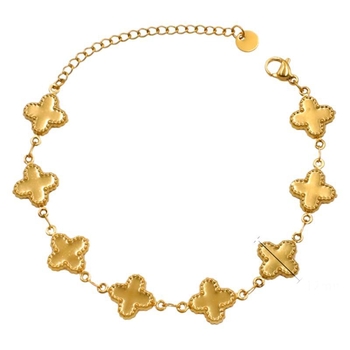 Narukvica i ogrlica, geometrijska legura, elektroplatirano, ženski uredski stil, ljeto 2024