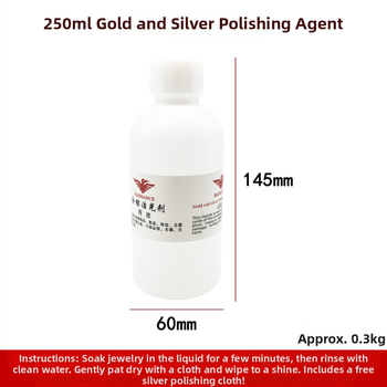 Rotaslietu kopšanas līdzeklis zeltam un sudrabam – deoksidējošs tīrīšanas līdzeklis, spīdums un atjaunošana (Preces kods GH; Izlaidums: 2021. vasara; Tips: Rotaslietu kopšanas līdzekļi; Starptautiskā piegāde: Nē)