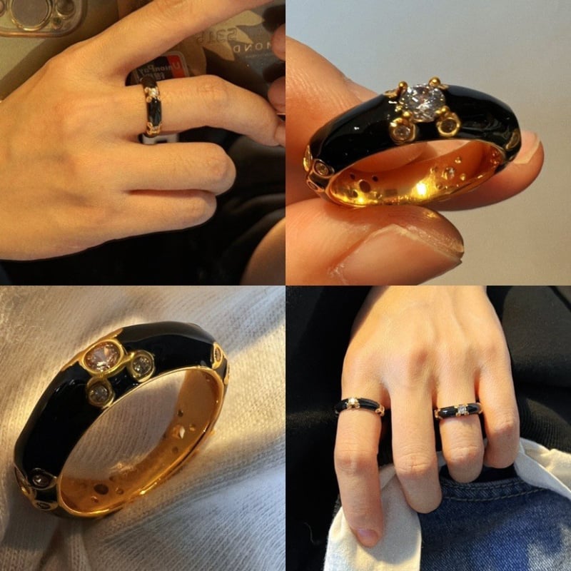 Prsten od umjetnoga kristala, Seiko obrada, unisex, porijeklo Guangzhou