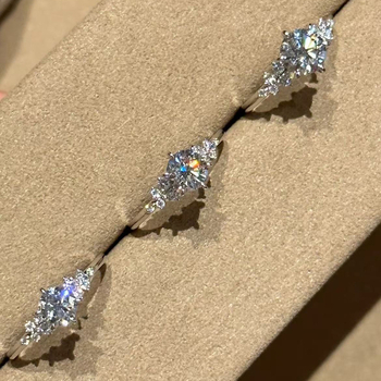 Baogiali Ρυθμιζόμενο δαχτυλίδι με γεωμετρικό σχήμα – χαλκός και ζιρκόνια, ελαφρύ πολυτελές γυναικείο δαχτυλίδι