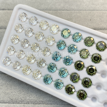 Moissanitas oktagoninis rožių pjaustymo laisvas akmuo, VS skaidrumas