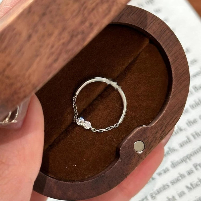 Χαλκού γεωμετρικό δαχτυλίδι, ηλεκτροπλατιστο, μινιμαλιστικό στυλ, ανοιχτός σχεδιασμός για τον δείκτη, για γυναίκες