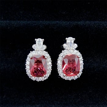 Σκουλαρίκια από χαλκό, ηλεκτροπλατιωμένα, γεωμετρικός σχεδιασμός, γυναικεία μόδα, Φθινόπωρο 2023