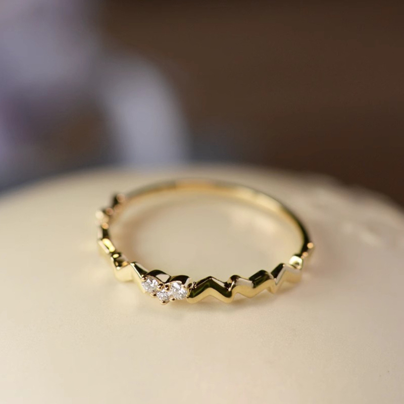 Δαχτυλίδι από 925 Ασήμι, Στυλ Καρδιά, Διαμαντιού Επεξεργασία, Βάρος 1,15 g — red elk