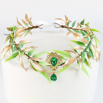 Doplnok na hlavu – lesný štýl, materiál: plast/živica; značka Poetry; výrobné číslo D540; jar 2025