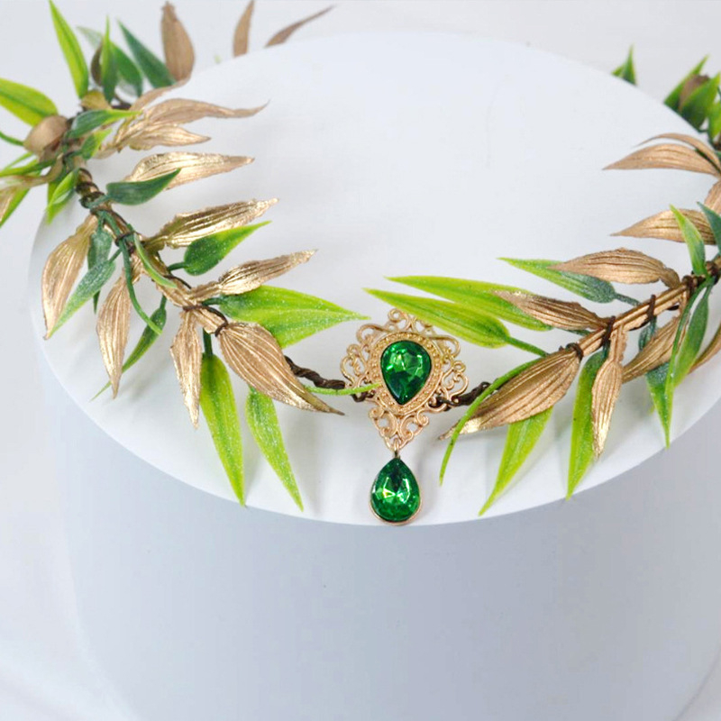 Accesoriu pentru cap – stil pădure, unisex; Material: plastic/rășină; Brand: Poetry; Număr producție: D540; Primăvara 2025