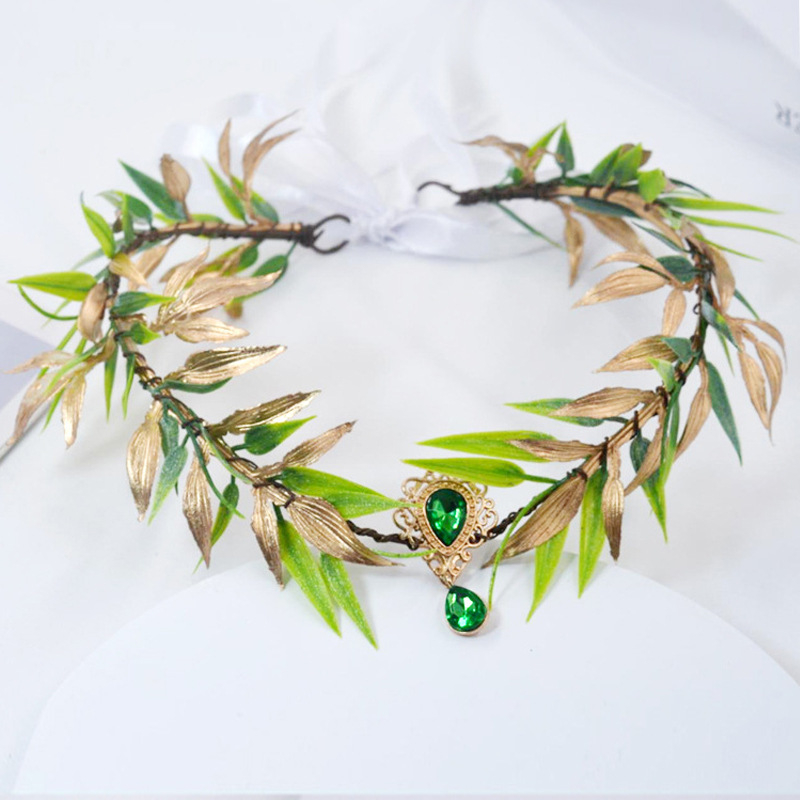 Accesoriu pentru cap – stil pădure, unisex; Material: plastic/rășină; Brand: Poetry; Număr producție: D540; Primăvara 2025