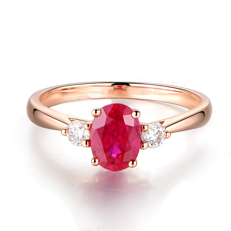 Réz gyűrű, geometriai mintázat, elektroplakálás, nőknek