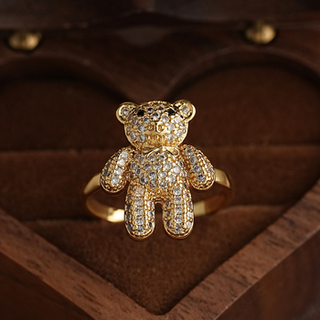 Chuangduo gyűrű – réz, állatövi forma, elektroplating, 2025 tavasz, uniszex divatos ékszer a kéznek