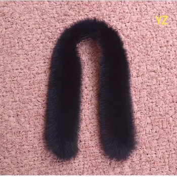 Valódi rókaszőr szegély Hanfu kabáthoz – teljes szőrme csík, testreszabható mintázat alapján, magas minőség, 2024 őszén debütál