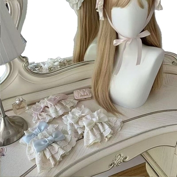 Lolita Stila Mežģīņu Piedurknes — Sievietēm Dekoratīvs Piederums Vasarai (Sievietēm • Vasara 2025 • Audums • Dekorēšana • Jauki)