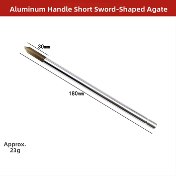 agatinis peilis su rankena – juvelyrinių dirbinių poliravimui ir priežiūrai – rankų darbo poliravimo įrankis