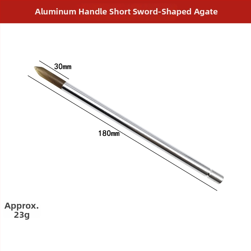 agatinis peilis su rankena – juvelyrinių dirbinių poliravimui ir priežiūrai – rankų darbo poliravimo įrankis