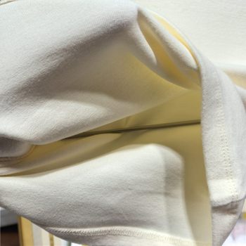 Koreai stílusú pamut bolyhosított hosszú ujjú póló félmagas gallérral, 3–8 éveseknek