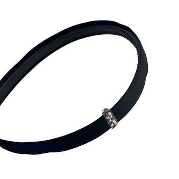 Лента за глава с rhinestones, корейски стил, ръчна изработка (Rhinestones • Korean style • Handmade • Product code Fg-991 • Brand Su chun)