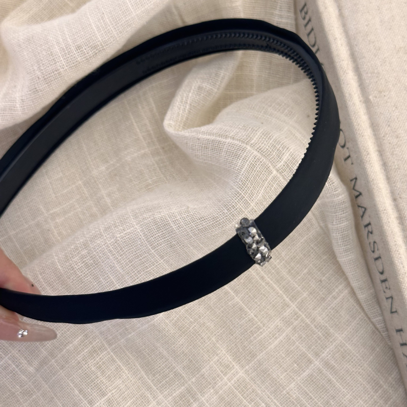 Лента за глава с rhinestones, корейски стил, ръчна изработка (Rhinestones • Korean style • Handmade • Product code Fg-991 • Brand Su chun)