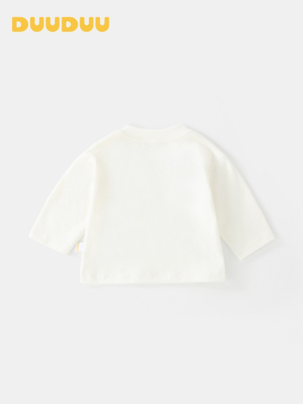 Unisex laste pikkade varrukatega puuvillane T-särk, ringkaelusega, 95% puuvill + 5% elastaan, karikatuurse seenemustriga