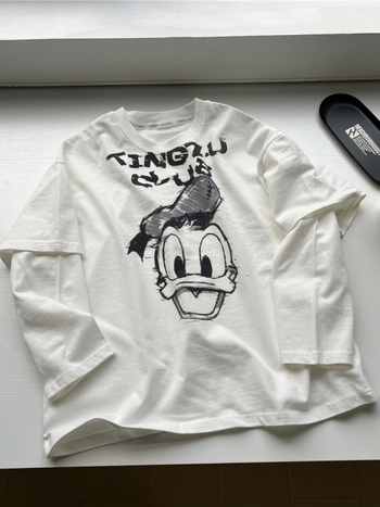 Dječja majica s dugim rukavima, okrugli izrez, korejski stil, dvodijelni set, 98% pamuk