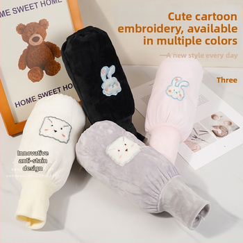 Unisex piedurknes aproce ar integrētām cimdām, 2 vienā, rakstīšanai, izturīga pret nolietojumu un netīrumiem, visām sezonām.