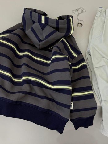 Dječja duksa s kapuljačom - Unisex, korejskog stila, zimska (kapuljača, pulover, dugi rukav, pamuk 60%)