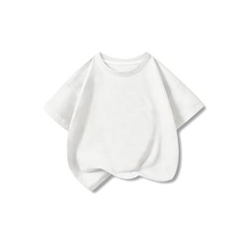Dječja unisex majica od 100% pamuka, kratkih rukava, okrugli izrez, jednobojna