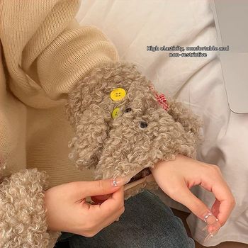 Naistele plüüsist käsivarre kaitse – mustuse vastu, karikatuur stiil, täiskasvanutele