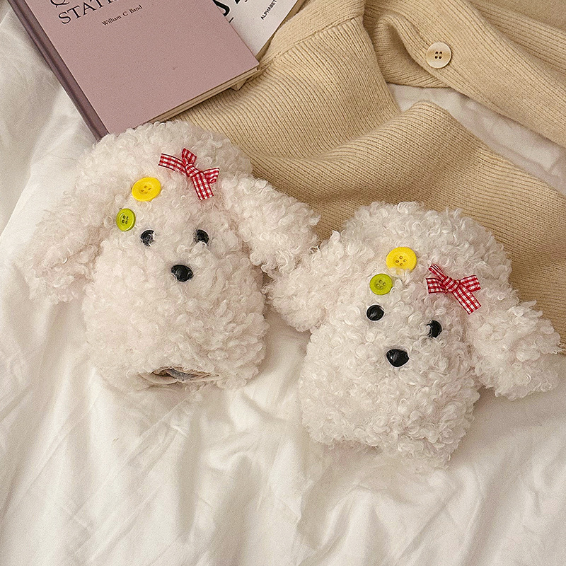 Naistele plüüsist käsivarre kaitse – mustuse vastu, karikatuur stiil, täiskasvanutele