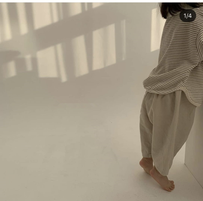 Dječja majica s dugim rukavima, 95% pamuk, prugasta, okrugli vrat, unisex, korejski stil, uzrast 3–8 godina