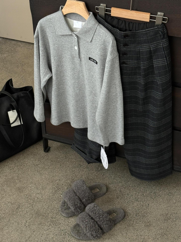 Berniškas polo marškinėlių komplektas, korėjietiškas kasdienis stilius, medvilnės audinys, 81–95% medvilnės, tinka pavasariui ir rudeniui, vaikams nuo 8 metų