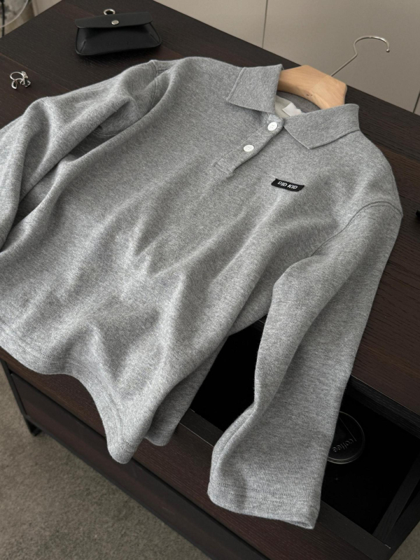 Berniškas polo marškinėlių komplektas, korėjietiškas kasdienis stilius, medvilnės audinys, 81–95% medvilnės, tinka pavasariui ir rudeniui, vaikams nuo 8 metų