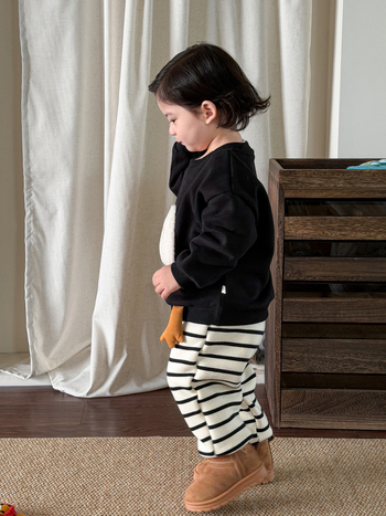 Poiste talvejopes džemper, paks fliisi vooder, Korea stiil, karikatuurimustriga