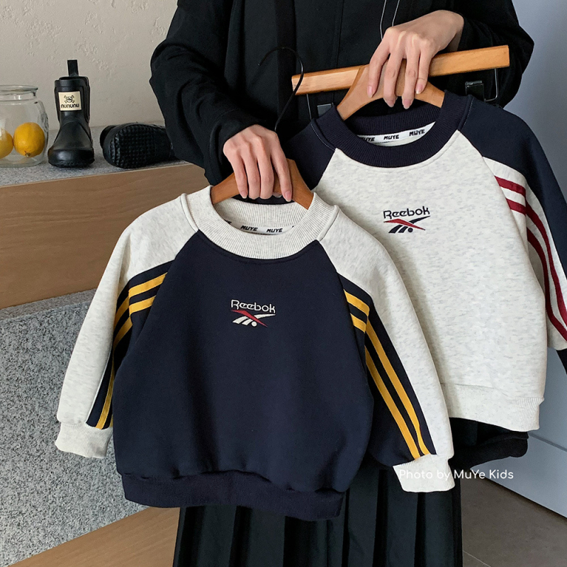Dječji sweatshirt u korejskom stilu, pulover, debeli, s natpisom slovima