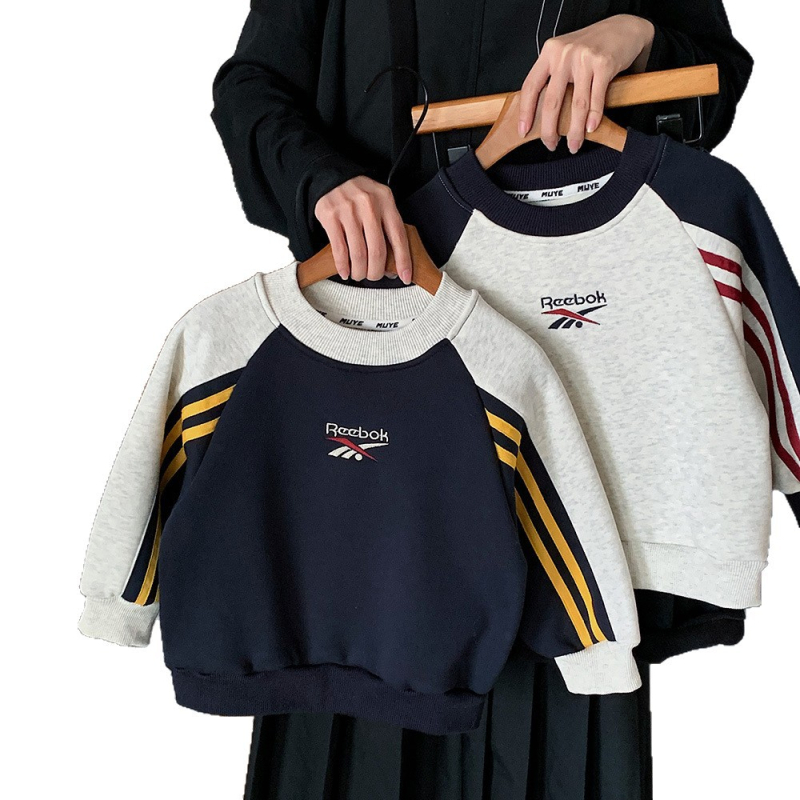 Dječji sweatshirt u korejskom stilu, pulover, debeli, s natpisom slovima