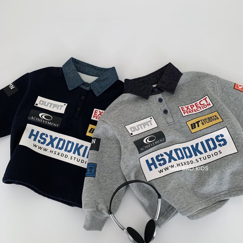 Dječji pulover s flisom iznutra, alfabetni uzorak, zimski stil, korejski stil, uzrast 3–8 godina