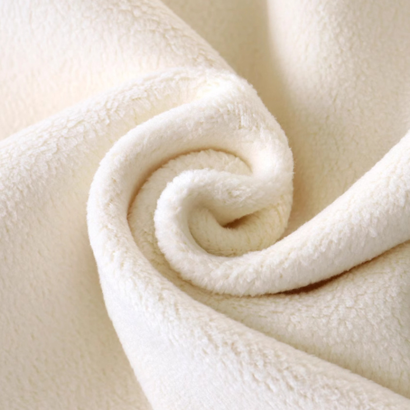 Meleg fleece felső lányoknak hosszú ujjú, magas gallérral, koreai stílus, kapucni nélküli, Aurora Fleece anyag, 95% poliészter, téli/őszre