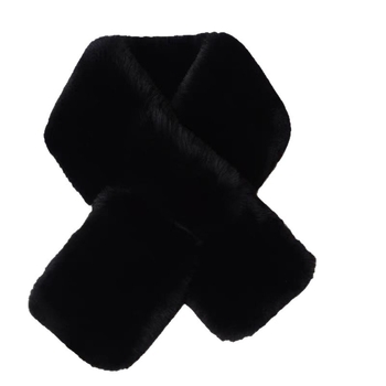 Moterų dirbtinio kailio šalikų ir skrybėlės komplektas su leopardiniu raštu – žieminis kaklo apsivyniojimas