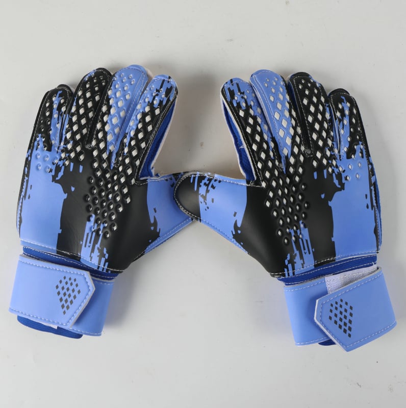 Jalgpalliväravavahtide kinnas — universaalne, sobib täiskasvanutele ja lastele, kaitsev kinnas jalgpalliks (lateksnahk; kaitsev kinnas; jalgpall)