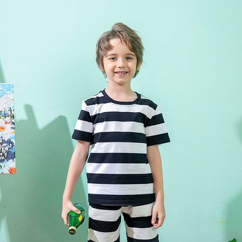 Dječja majica kratkih rukava, 100% pamuk, korejskog stila, unisex, za djecu 3–8 godina