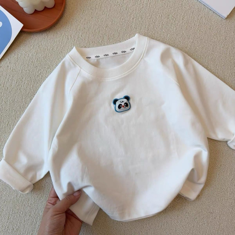 Dječje T-shirt s raglan rukavima, pamuk 98%, okrugli izrez, 3/4 rukav, upija vlagu