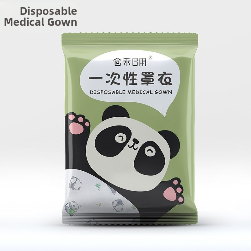 Egyszer használatos gyerekeknek szánt etetőbibek – levehető ujjakkal – vízálló, olajálló, poliészter nem szőtt anyag