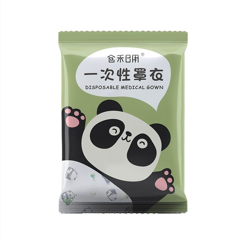 Egyszer használatos gyerekeknek szánt etetőbibek – levehető ujjakkal – vízálló, olajálló, poliészter nem szőtt anyag