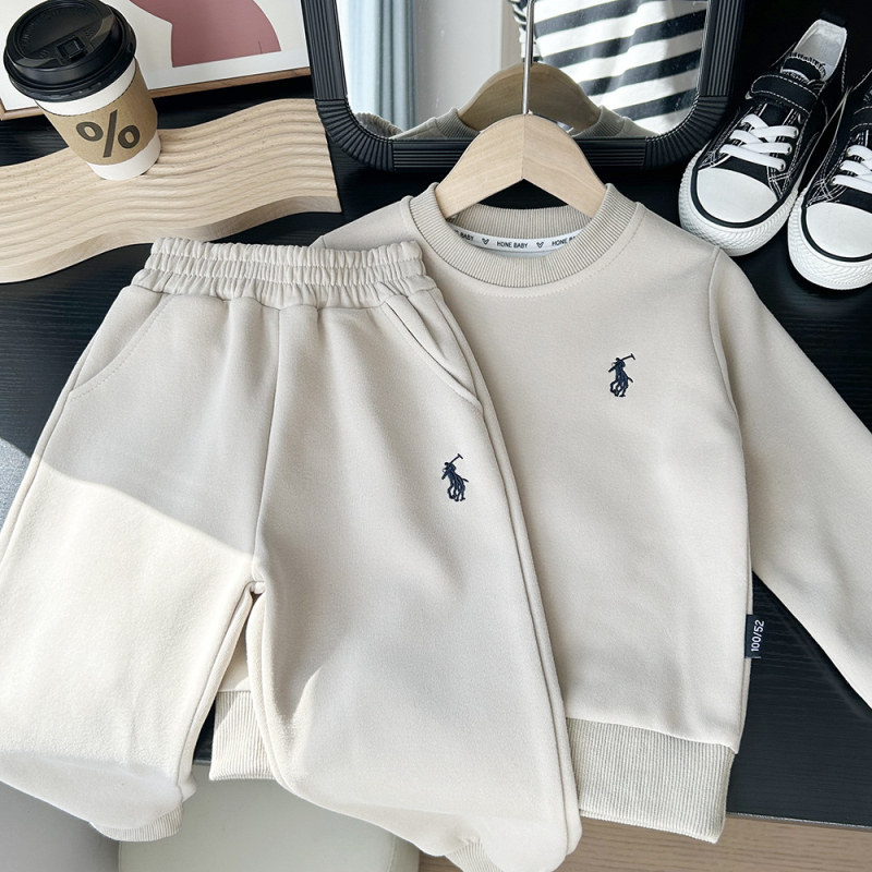 Costum pantalon pentru copii, în stil coreean (Bumbac 60%; Vârstă 3–8 ani; Primăvara 2025)